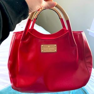 Red Kate Spade Shoulder Bag Excellent Condition